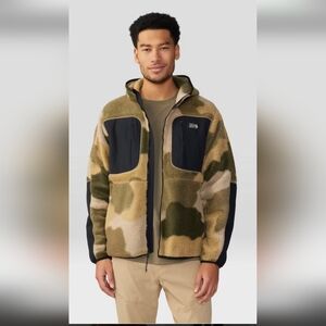 Mountain Hardware Men's HiCamp Fleece Printed Hoody  Size XL New!